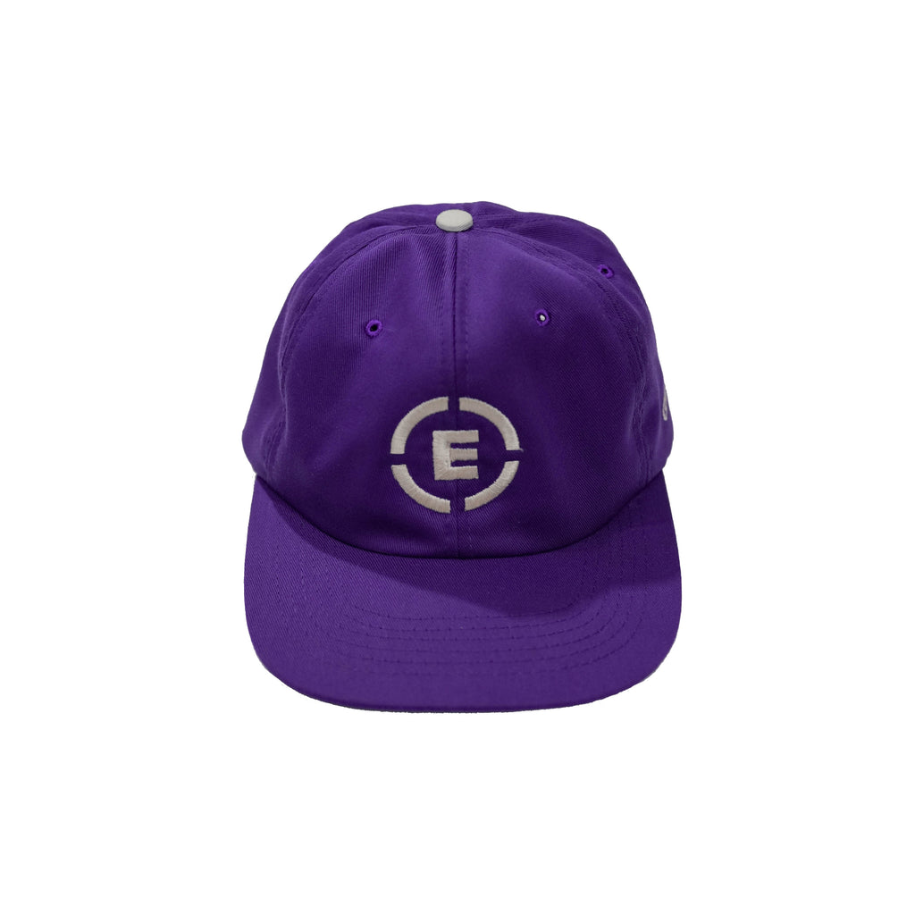 E LOGO UNSTRUCTURED 6-PANEL HAT